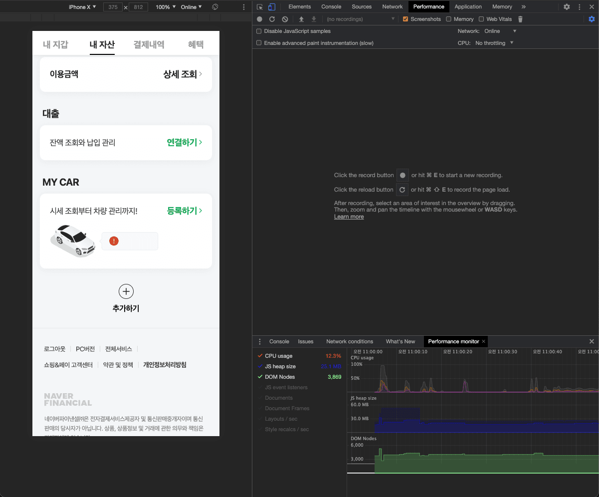 performance monitor